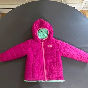18-24 month North Face reversible winter coat